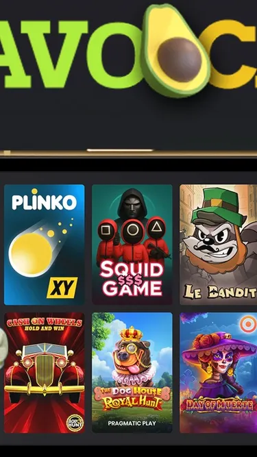 AvoCasino Screenshot